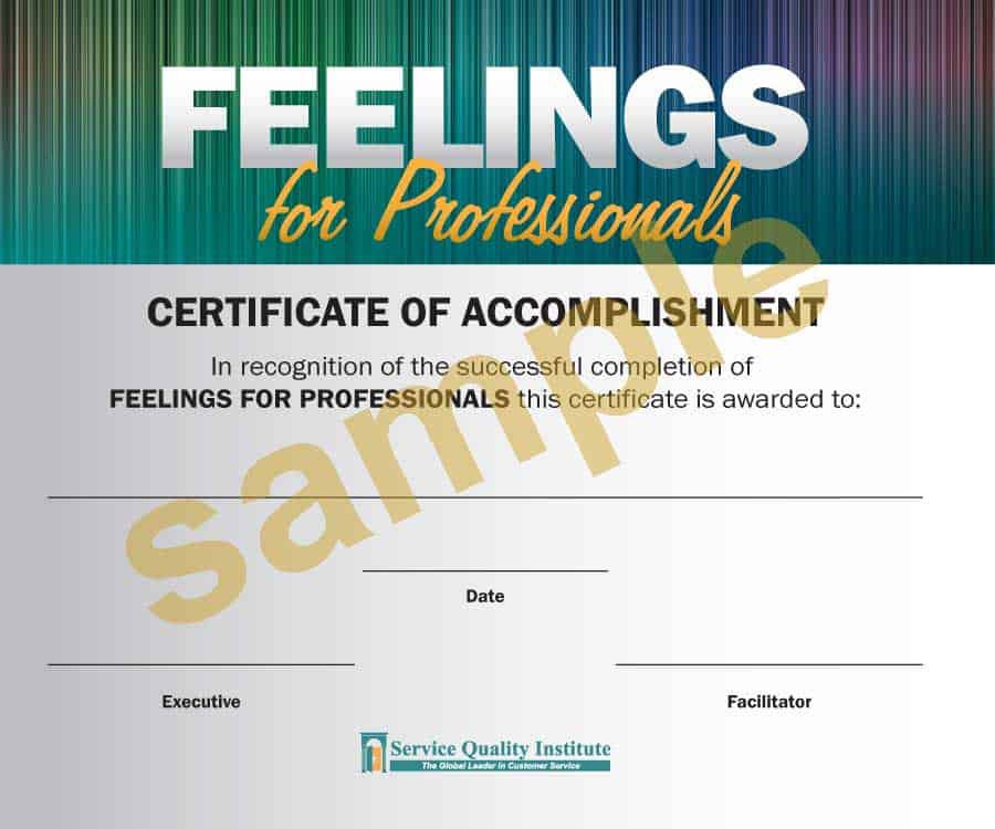 FEELINGS for PROFESSIONALS