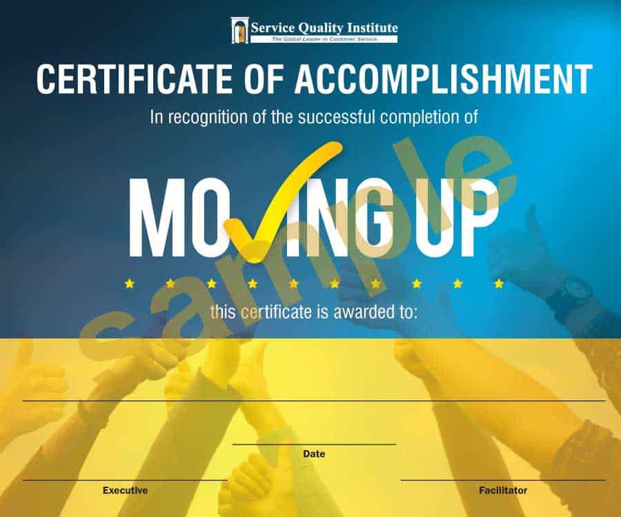 Moving Up